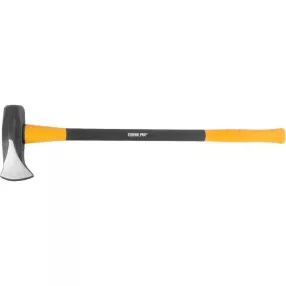   Favágó fejsze, Strend Pro Garden Gardex BM01, sárga/fekete, 3600 g, 86 cm, üvegszálas nyél, acél fej