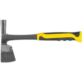   Fejsze-kalapács, Strend Pro Garden SoftHand, sárga/fekete, 600 g, 32,5 cm, üvegszálas nyél, acél fej