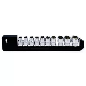   Dugófej-készlet, Honiton 40010HM, ezüst, 10 részes, 10-24 mm, 1/2"
