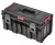 Szerszámosdoboz, Qbrick Patrol System Pro 500 Basic, 45 x 26 x 24 cm, fekete, 14 l, víz- és porálló, poliamid csatlakozók, vágórúd a fedélben, mély tálca
