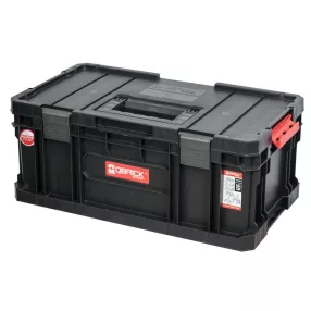   Szerszámosdoboz, Qbrick Patrol System Two Toolbox Plus Vario, 53 x 31,3 x 22,3 cm, fekete, 26 l, moduláris, masszív fogantyú, 2 állítható válaszfal