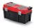 Szerszámosdoboz, Prosperplast Aptop Plus KAP5530, 55 x 26,7 x 27,7 cm, fekete, fogantyúval, hordozható
