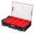Rendszerező koffer, Qbrick Patrol System One XL, 58,2 × 38,7 × 13,1 cm, fekete, 13,5 l, 12 rekesz, rugalmas tömítéses fedél, víz- és porvédett, moduláris, Easy Access rendszer
