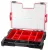Rendszerező koffer, Qbrick Patrol System Pro Organizer 200, 45,2 × 35,8 × 7,9 cm, fekete, 6 l, tömített polikarbonát fedél, Easy Access rendszer, poliamid oldalsó csatlakozók