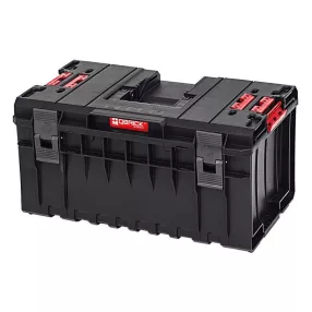   Szerszámosláda, Qbrick Patrol System One 350 Vario, 58,5 × 38,5 × 30,1 cm, fekete, 38 l, por- és vízálló, megerősített, moduláris, PRO kompatibilis, 50 kg teherbírás