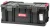 Tárolódoboz készlet, Qbrick Patrol System Two Toolbox Plus + 2 db System Two Organizer Multi készlet, fekete, 3,5 kg, fogantyús, átlátszó fedelű rendezőkkel