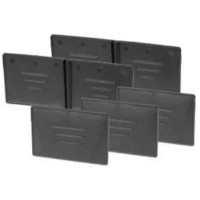   Szerszámosdoboz elosztólap, Qbrick Patrol TWO Organizer FLEX és Box 100 szerszámosdobozokhoz, fekete, 6 db