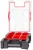 Rendszerező koffer, Qbrick Patrol System One Organizer M Plus, fekete, moduláris, Easy Access System, 5 betéttel, polikarbonát fedél, víz- és porálló