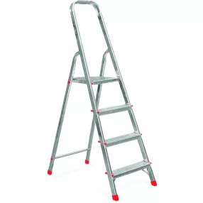   Festőlétra, ALVE Eurostyl 2914, 4 fokos, 76 cm, alumínium, összecsukható, egyoldalas