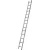 Támasztó létra, ALVE Eurostyl Profi 7114 A398 B40, 1 x 14 fokos