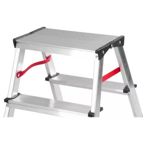 Fellépő, StrendPro DD4, 2x4 fokos, kétoldalas, alumínium
