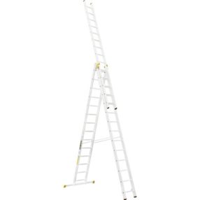   Multifunkciós létra, ALVE Forte Profi Plus 8614 A412 B1034, 3 x 14 fokos, univerzális, kitolható