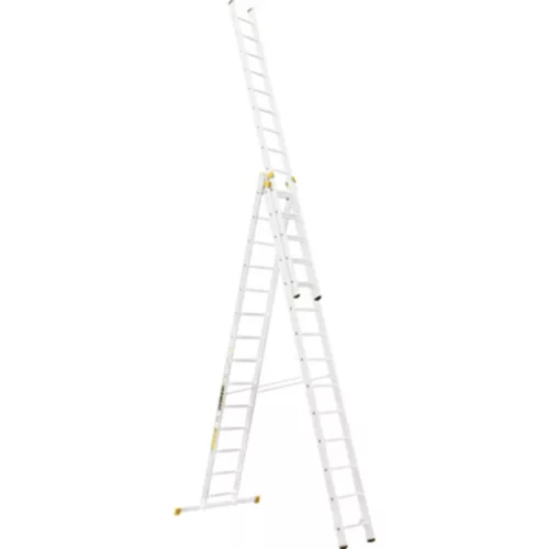 Multifunkciós létra, ALVE Forte Profi Plus 8614 A412 B1034, 3 x 14 fokos, univerzális, kitolható