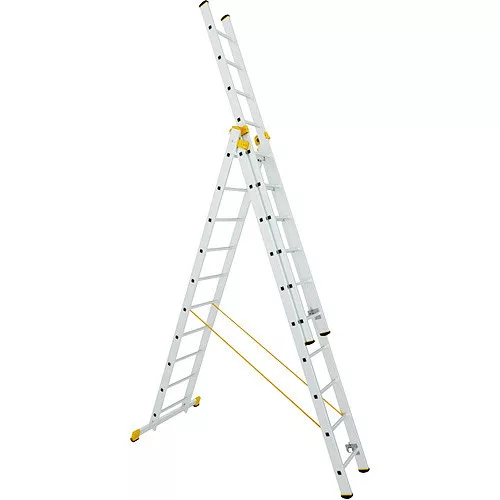 Multifunkciós létra, ALVE Forte Profi Plus 8610 A299 B695, 3 x 10 fokos, univerzális, kitolható