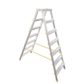   Kétrészes létra, ALVE Eurostyl Hobby 1927, 2 x 7 fokos, 155 cm, 150 kg teherbírás, kétoldalas kivitel