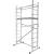 Állvány, Strend Pro Ikar, platformmal, alumínium, 2 x 5 fokos, 400 cm, 3 az 1-ben, EN 131 szabvány, maximum 150 kg
