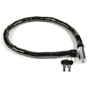   Kerékpárzár, Strend Pro LH0503 Strong, fekete, 80 x 18 mm, lopásgátló, 2 db kulccsal