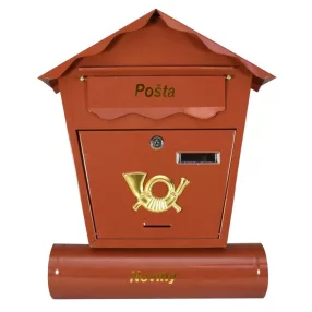 Strend Pro NESTOR postaláda, barna