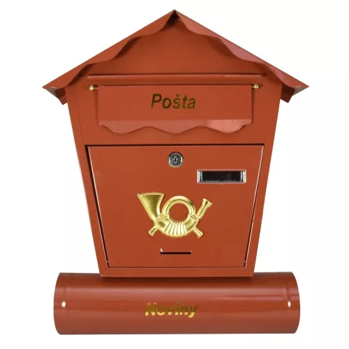 Strend Pro NESTOR postaláda, barna