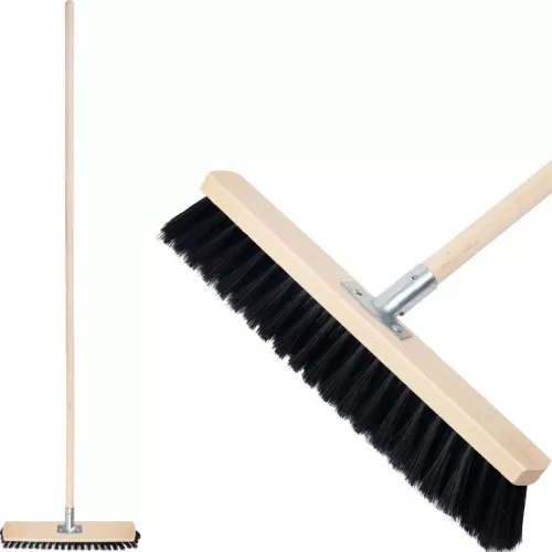 Seprű, Strend Pro Geco Z40NU, 400 mm, fa/fém, nyéllel