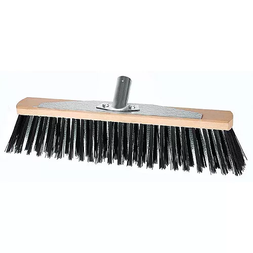 Útseprű, Strend Pro Geco U400.3 Duo, 40 cm, nyél nélkül, kültéri burkolathoz, járdához, térkőhöz, csarnokokhoz