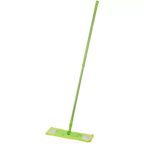   Felmosó, MagicHome, zöld, 78-128 cm, teleszkópos nyél, mikroszálas felmosófej: 44 × 14 cm, 30 °C-ig mosható