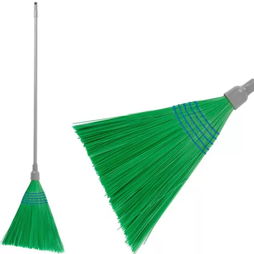 Seprű, MagicHome 3805G Sorgo, zöld, 148 cm fém nyél