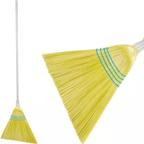   Seprű, MagicHome 3806Y SorgoSkew, sárga, 153 cm alumínium nyél, ferde