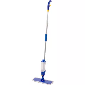   Felmosó, Neco Sprayco, 30 x 9,5 cm, 125 cm, porlasztós, víztartályos, mikroszálas, lapos, cserélhető betét, acél és PP, ergonomikus fogantyú
