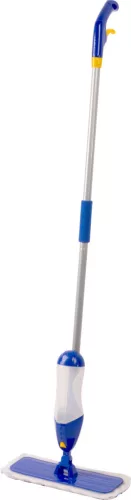 Felmosó, Neco Sprayco, 30 x 9,5 cm, 125 cm, porlasztós, víztartályos, mikroszálas, lapos, cserélhető betét, acél és PP, ergonomikus fogantyú