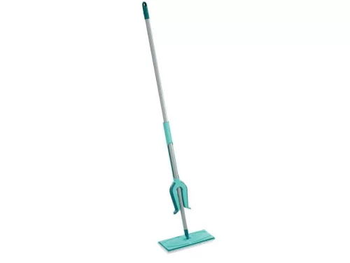 Felmosó, Leifheit 57023 Picollo S Micro Duo, 27 cm, mikroszálas szivacsfej, csavaró mechanizmussal, mozgatható csukló, mosógépben mosható
