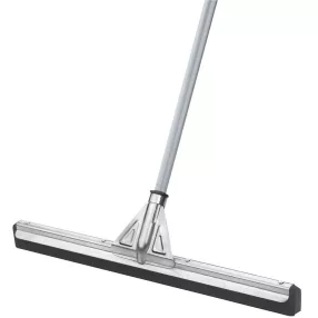   Vízlehúzó, Neco, padlóhoz, dupla szívógumis fej, acél, PP és EVA anyagokból, 55 cm fej, 125 cm nyél