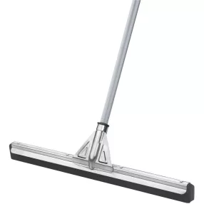   Vízlehúzó, Neco, padlóhoz, dupla szívógumis fej, acél, PP és EVA anyagokból, 55 cm fej, 125 cm nyél