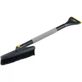   Jégkaparó seprűvel, Veropa Rota Brush, fekete-szürke, 2 az 1-ben, autóhoz (TC253708)