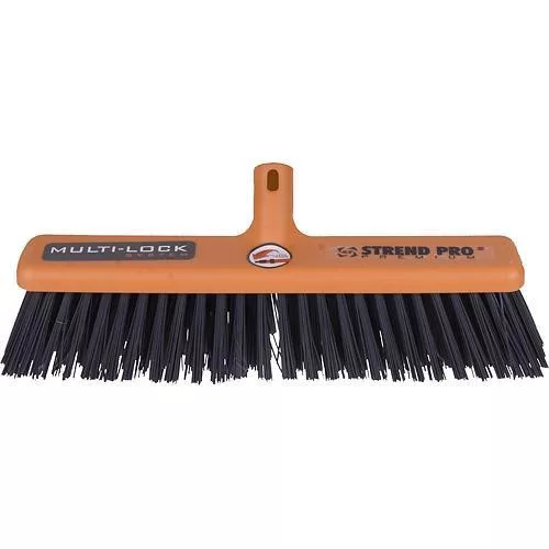 Kerti seprűfej, Strend Pro Garden PB67, narancssárga, 40 cm, Multi-Lock rendszer, nyél nélkül (TC253731)