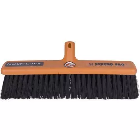  Kerti seprűfej, Strend Pro Garden PB67, narancssárga, 40 cm, Multi-Lock rendszer, sűrű sörtékkel, nyél nélkül (TC253732)