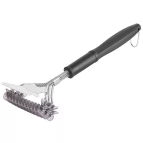   Strend Pro Gril kefe acéldróttal, kaparóval - 41, 5x16x8, 8 cm (TC253762)