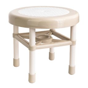   Sámli, Strend Pro mini, kerek, 28,5 cm, barna, műanyag, univerzális, kompakt, könnyű