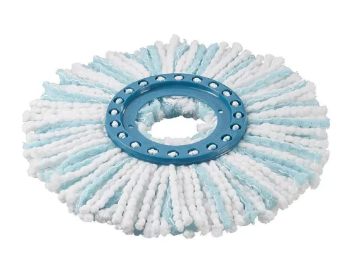 Felmosófej, Leifheit 52104 Clean Twist Disc Mop Microduo, mikroszálas, pótfej, csempe és kőpadlókhoz