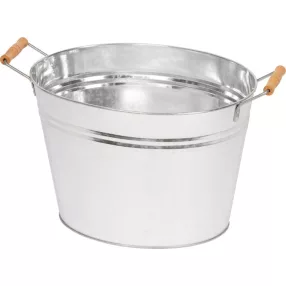   Mosótál, Strend Pro, ezüst, 19 l, horganyzott acél, hosszúság: 39,5 cm, szélesség: 30,5 cm, magasság: 27 cm, ovális