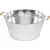 Mosótál, Strend Pro, ezüst, 35 l, horganyzott acél, átmérő: 50 cm, magasság: 24 cm, kerek