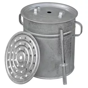   Befőzőfazék, Kovotvar Rex, 30 l, 32 cm átmérő, 38 cm magas, hőmérő tokkal, fedővel és betéttel