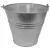 Horganyzott vödör, Kovotvar, 8 l, átmérő 28 cm, magasság 26 cm, alsó átmérő 18 cm (TC254054)