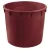 Élelmiszeripari hordó, ICS P150502, bordó, 500 l, átmérő: 104 cm, magasság: 82 cm, fedél nélkül