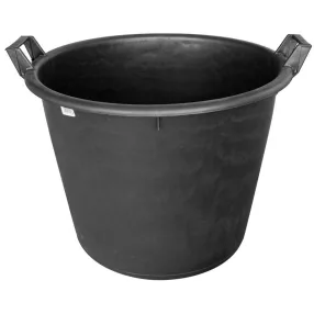   Kerti tárolóedény, Ics P14055, fekete, 65 literes, 2 fogantyúval, átmérő: 55 cm, magasság: 41 cm, kerek (TC254272)
