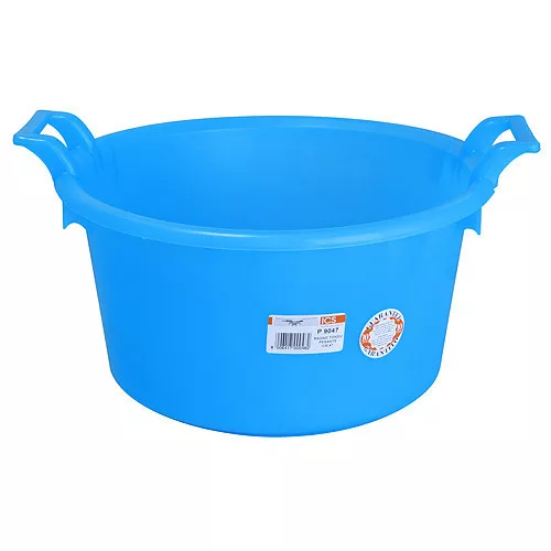 Lavór, ICS P9057A, kék, 38 l, műanyag, átmérő: 61,5 cm, magasság: 25 cm, kerek