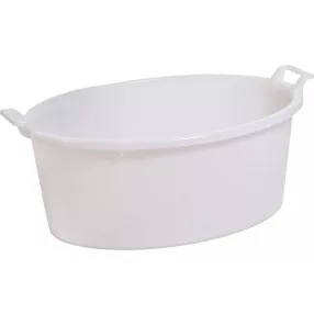   Lavór, ICS P12160, fehér, 33 l, átmérő: 60 cm, élelmiszeripari célra alkalmas, ovális