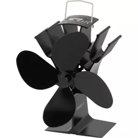   Strend Pro álló kandalló ventilátor, 4 lapátos, hőmeghajtású