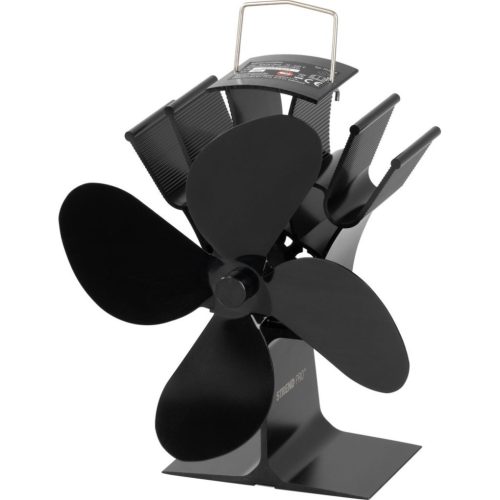 Strend Pro álló kandalló ventilátor, 4 lapátos, hőmeghajtású