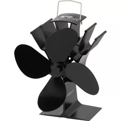 Strend Pro álló kandalló ventilátor, 4 lapátos, hőmeghajtású